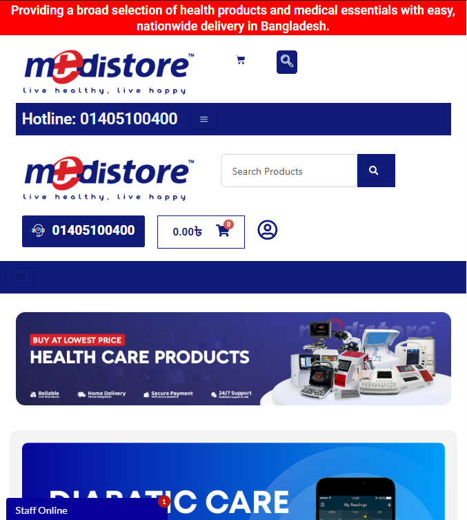 MediStore BD Healthcare Supplier company - Tablet