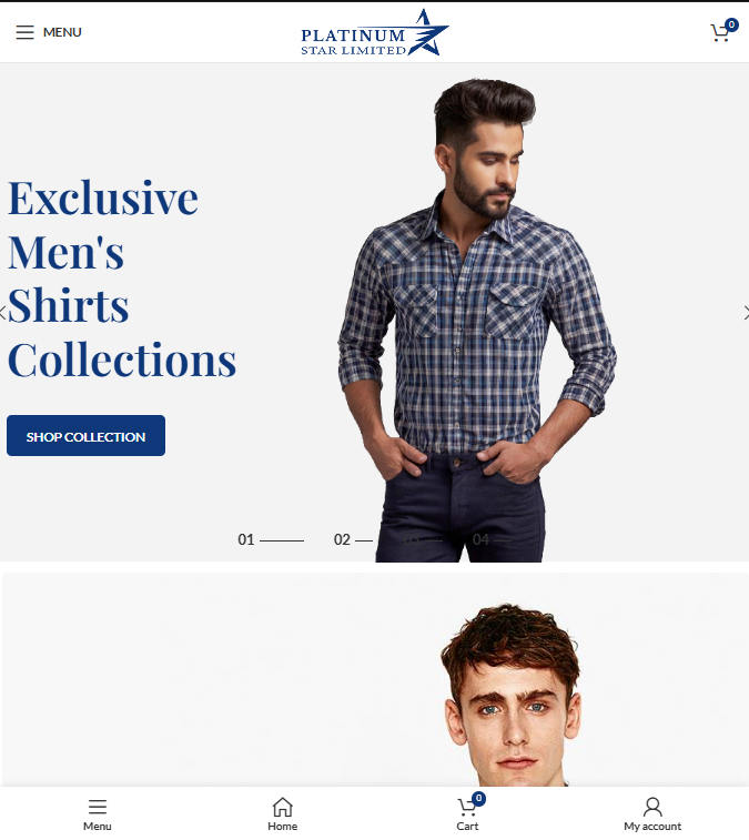 Platinum Star LTD Fashion Store - Tablet