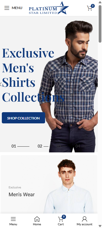 Platinum Star LTD Fashion Store - Mobile
