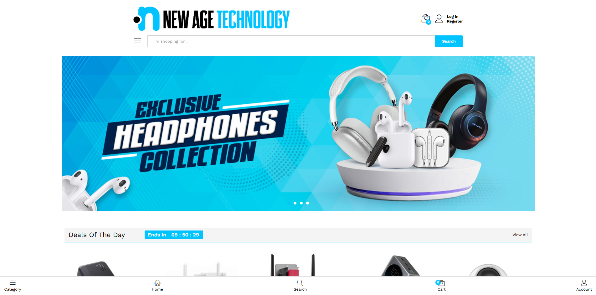 New Age Technology Website