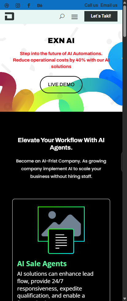 EXN AI - Mobile