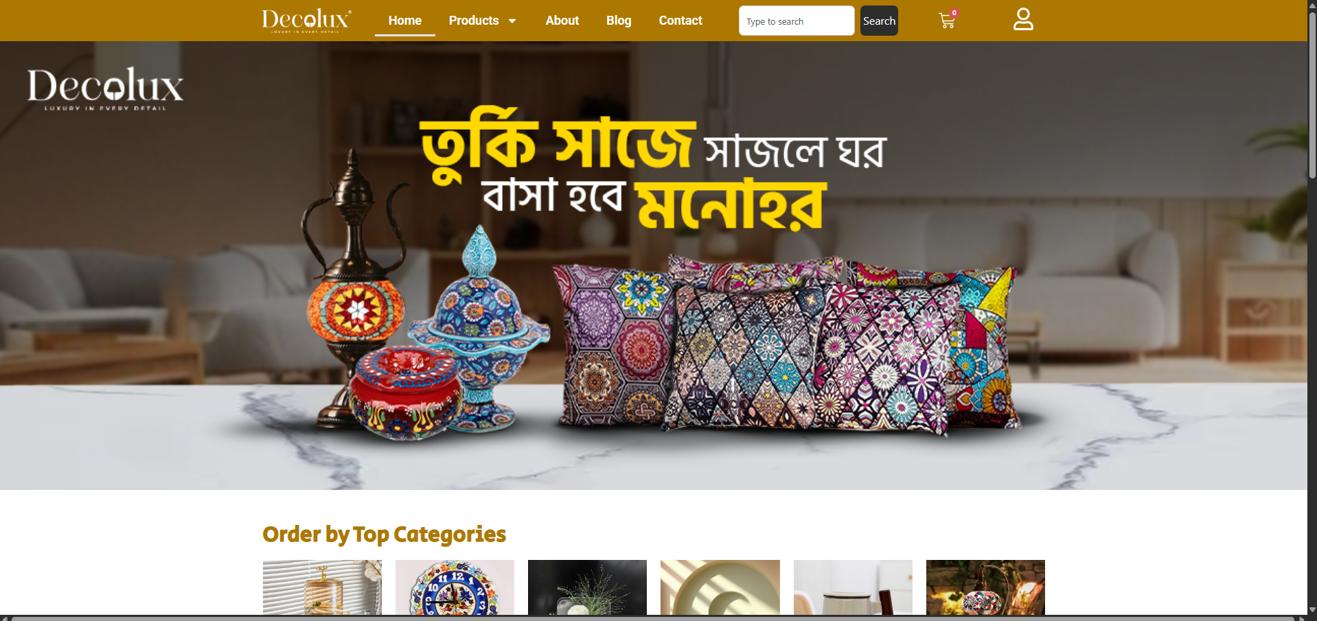 Decolux – Home Decor E-commerce